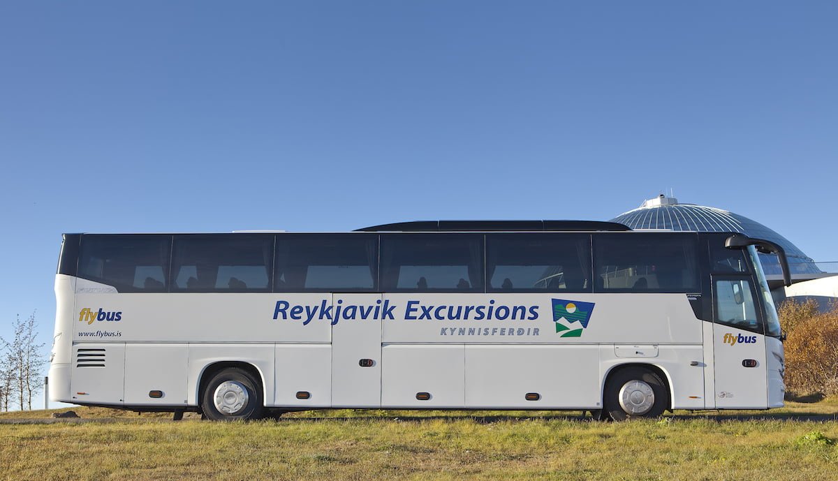 アイスランドの空港バス