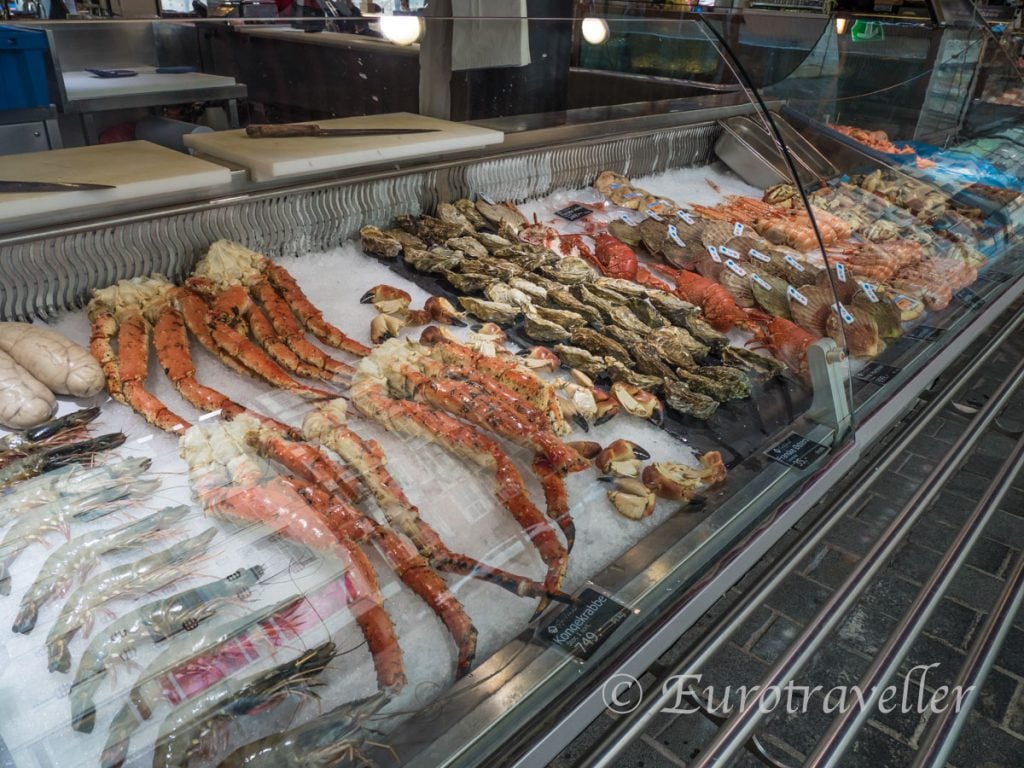 ベルゲンのシーフード