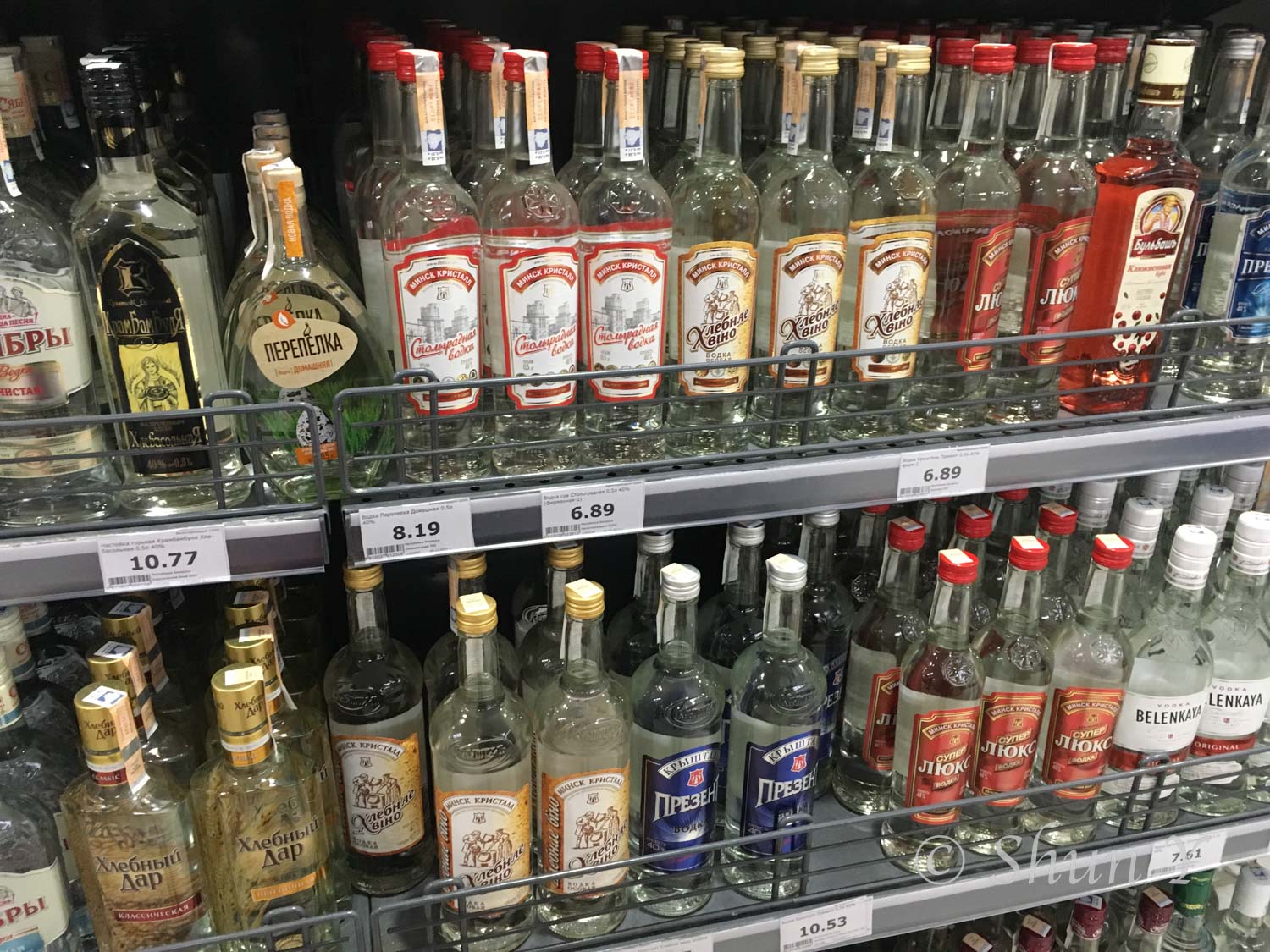 ベラルーシの物価