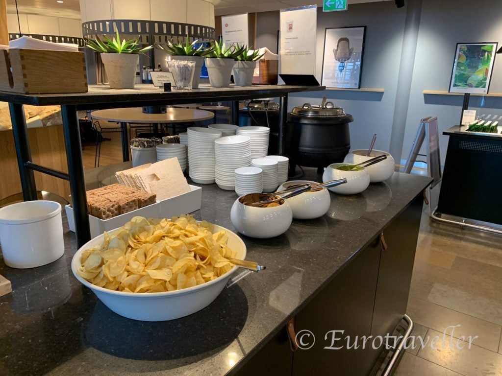 オスロ空港ラウンジ