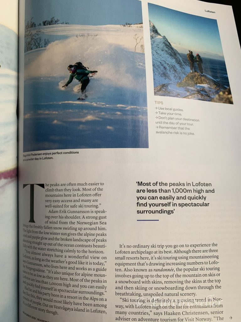 スカンジナビア航空機内誌